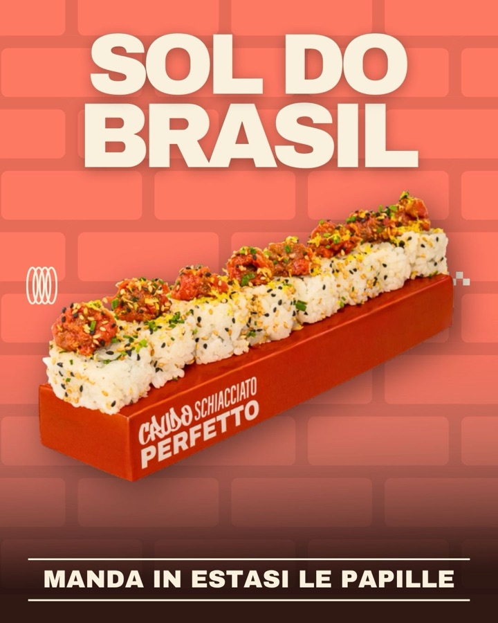 Uramaki Sol do Brasil di manzo con avocado
